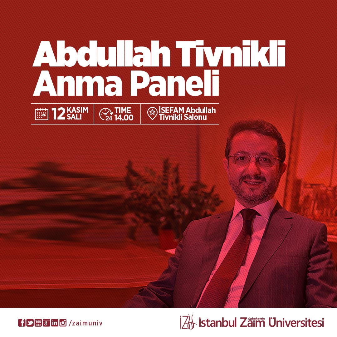 Abdullah Tivnikli Anma Paneli