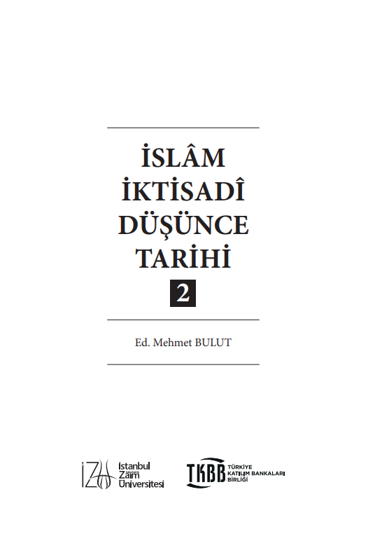 İslâm İktisadî Düşünce Tarihi 2