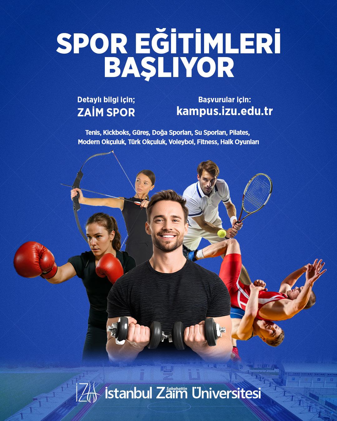 Spor Eğitimleri Başlıyor
