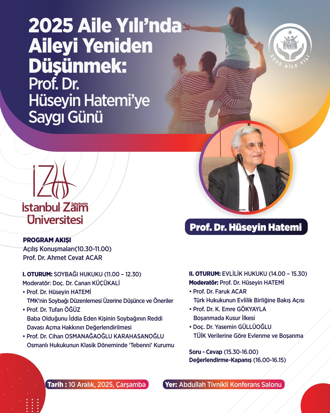 2025 Aile Yılı’nda Aileyi Yeniden Düşünmek