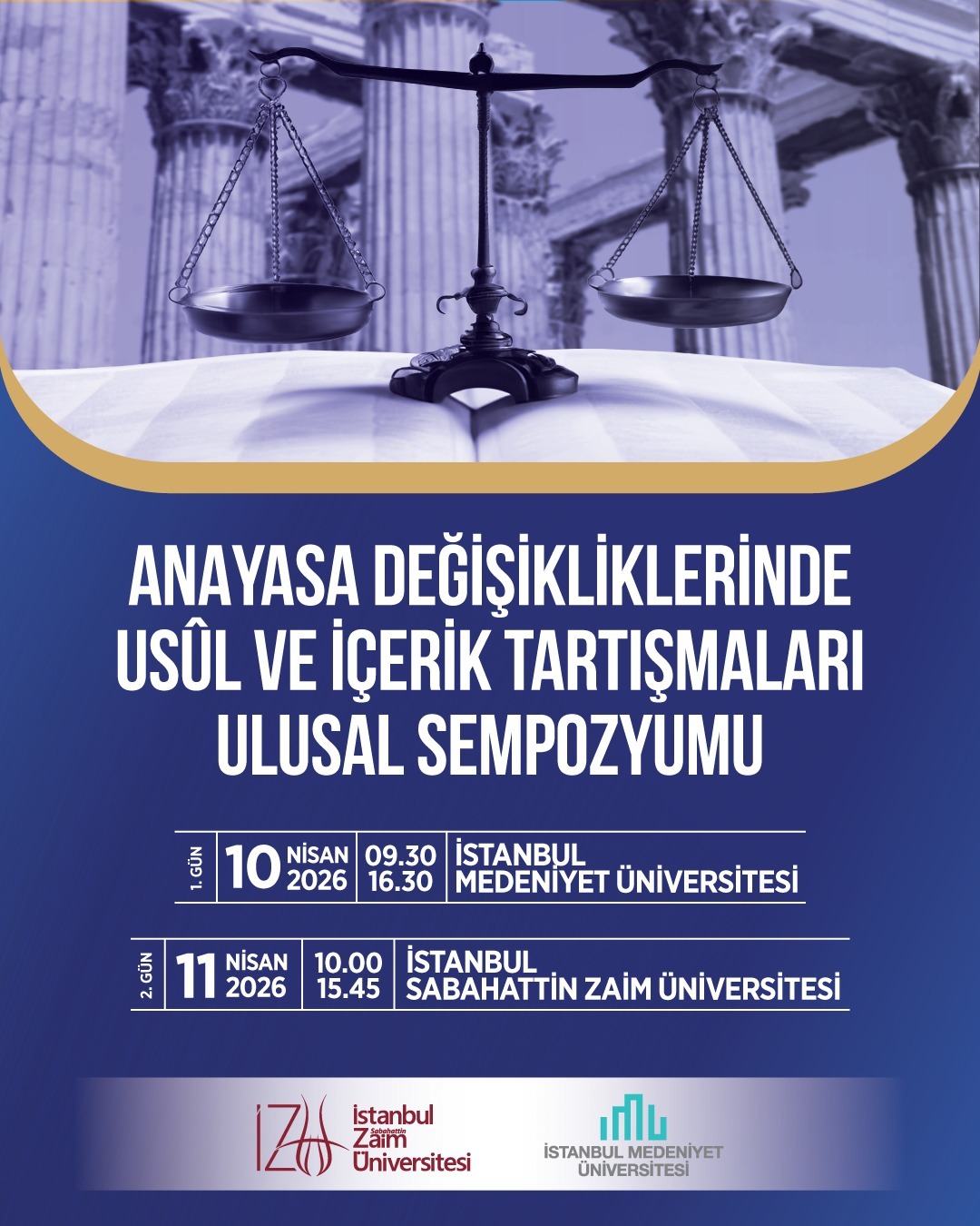 Anayasa Değişikliklerinde Usul ve İçerik Tartışmaları Ulusal Sempozyumu