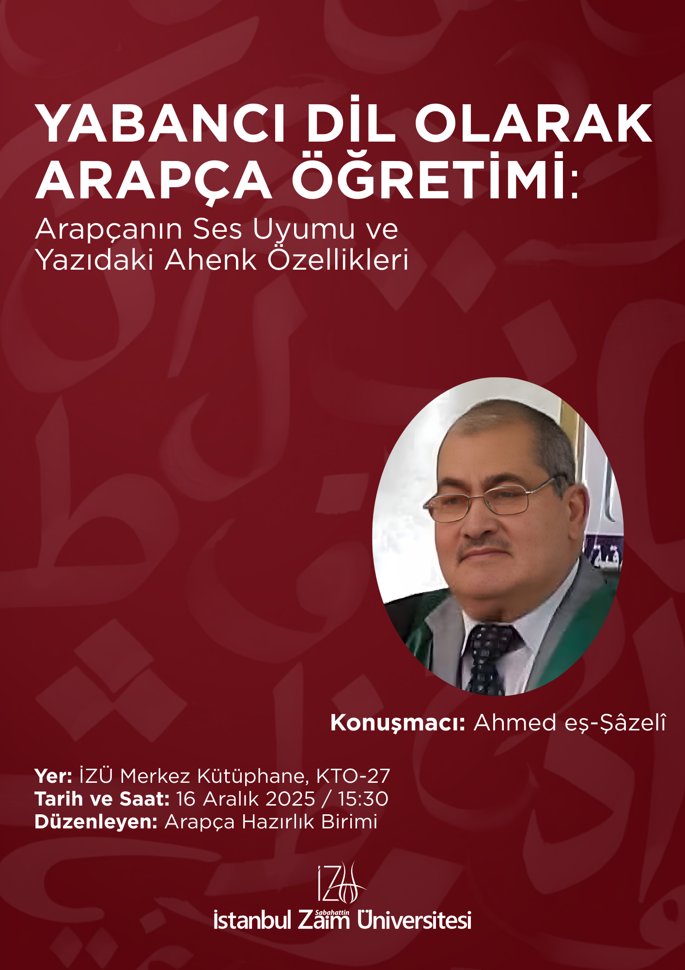 Yabancı Dil Olarak Arapça Öğretimi