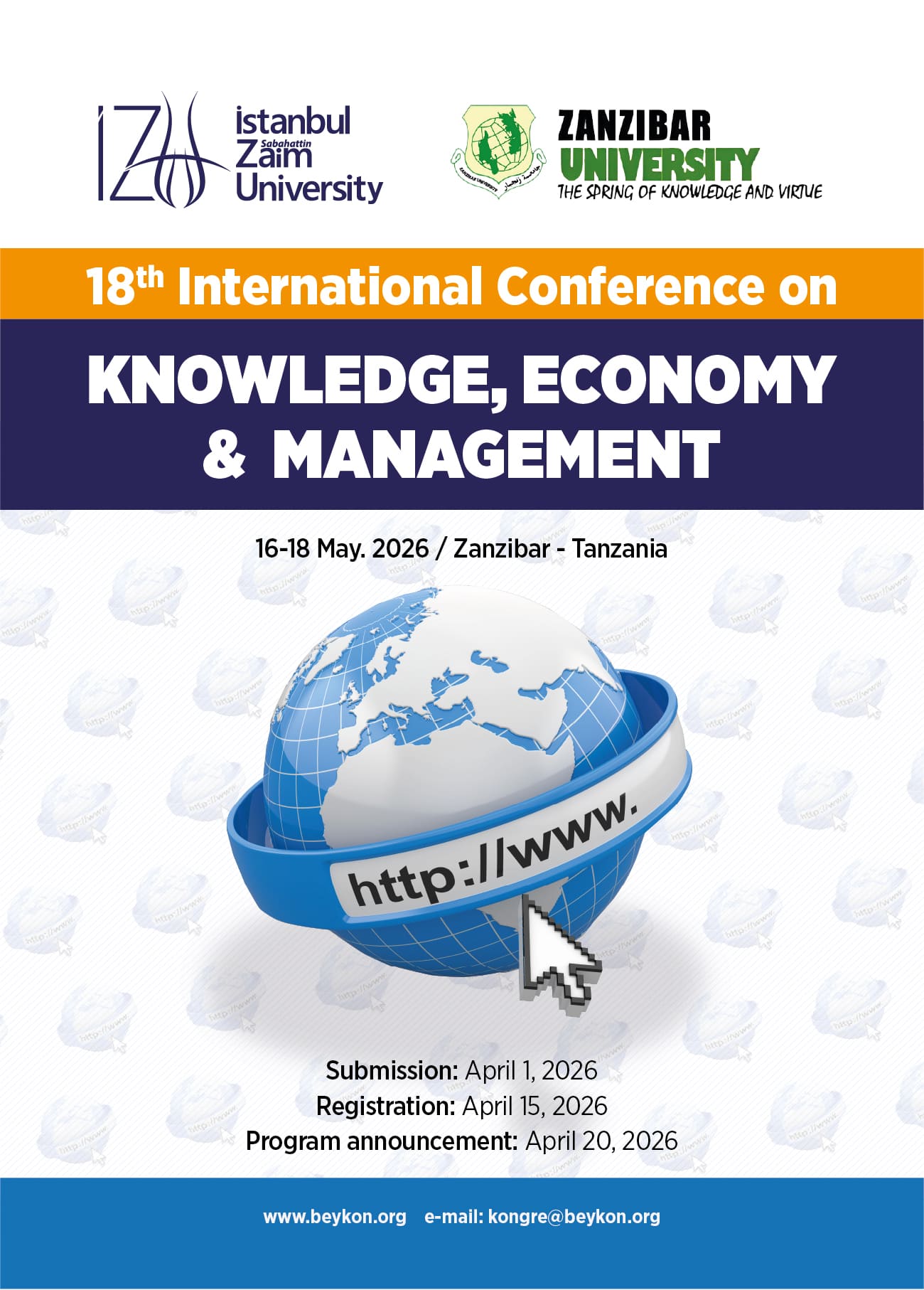 International Conference on Knowledge, Economi and Management