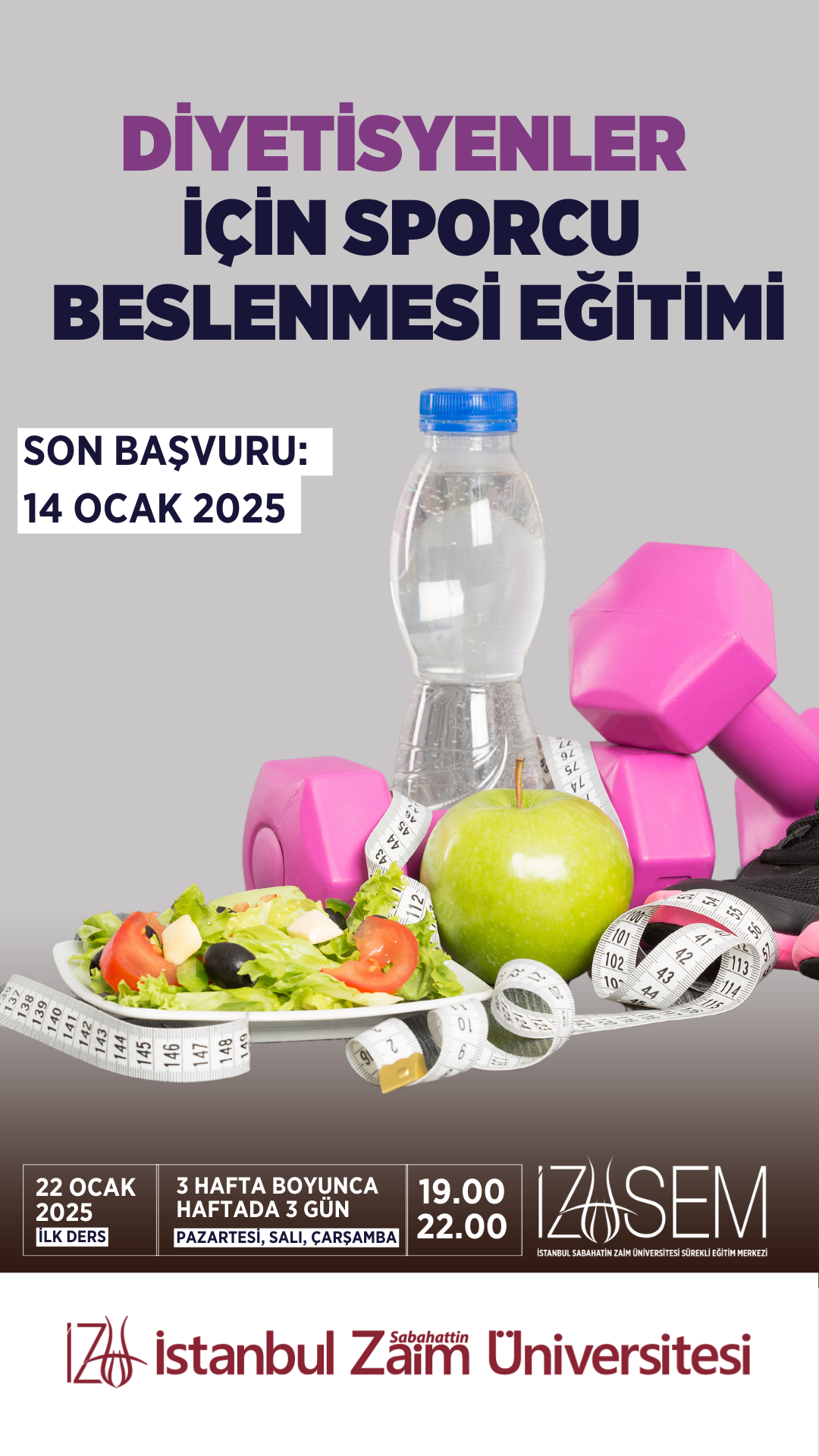 Sporcu Beslenmesi Eğitimi