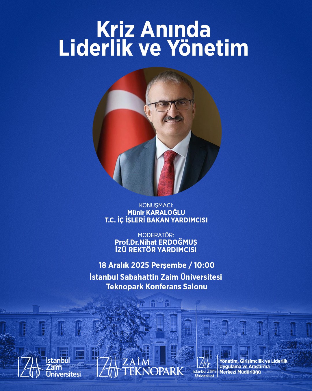 Kriz Anında Liderlik ve Yönetim Konferansı