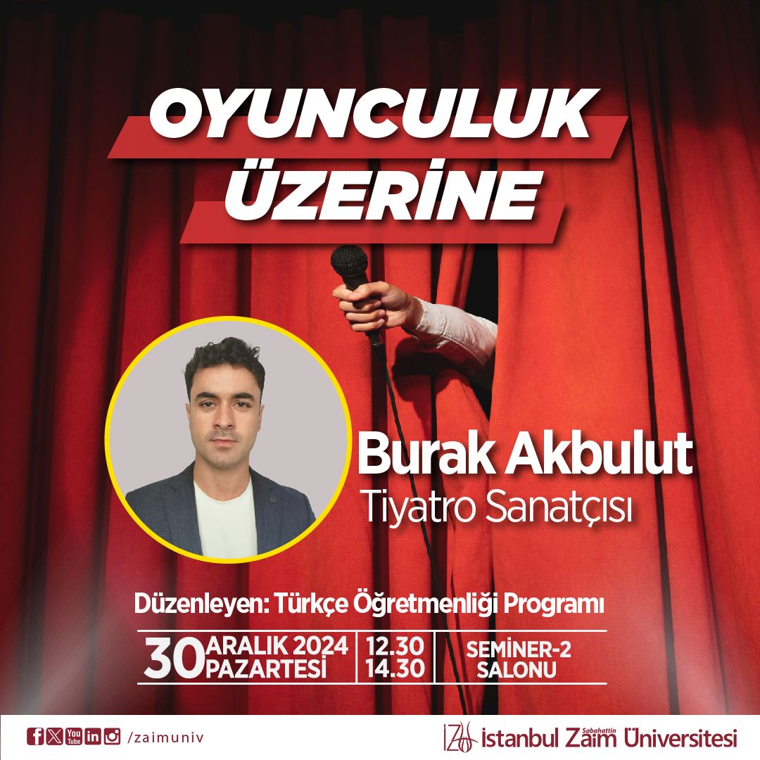 Oyunculuk Üzerine