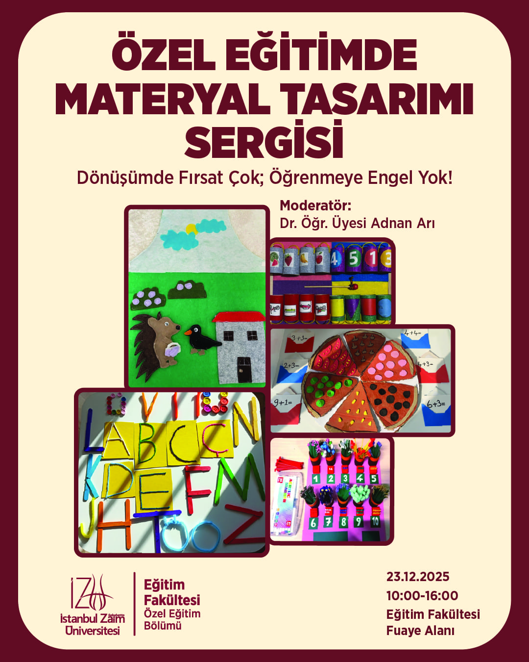 Özel Eğitimde Materyal Tasarımı Sergisi