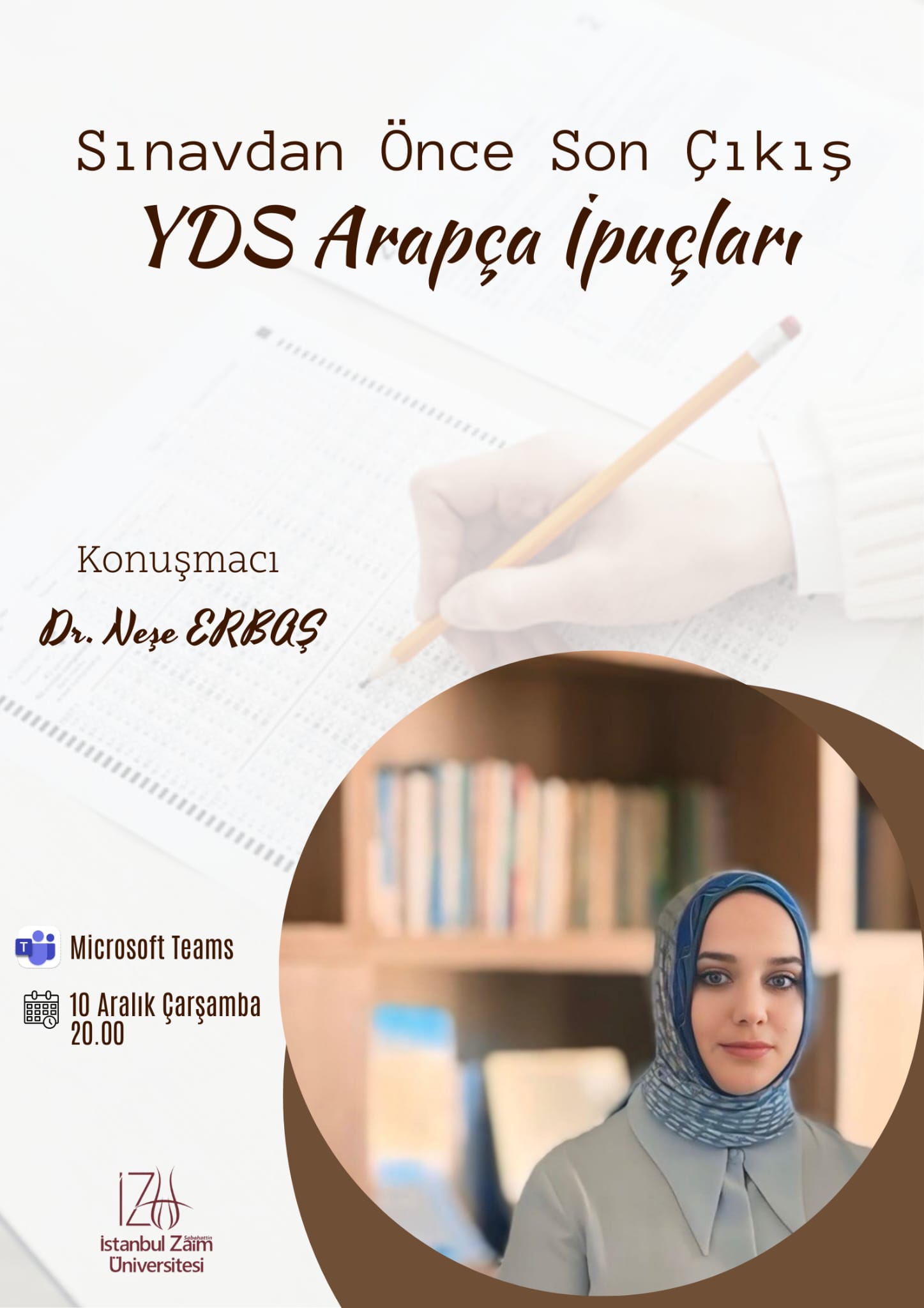 Sınavdan Önce Son Çıkış – YDS Arapça İpuçları