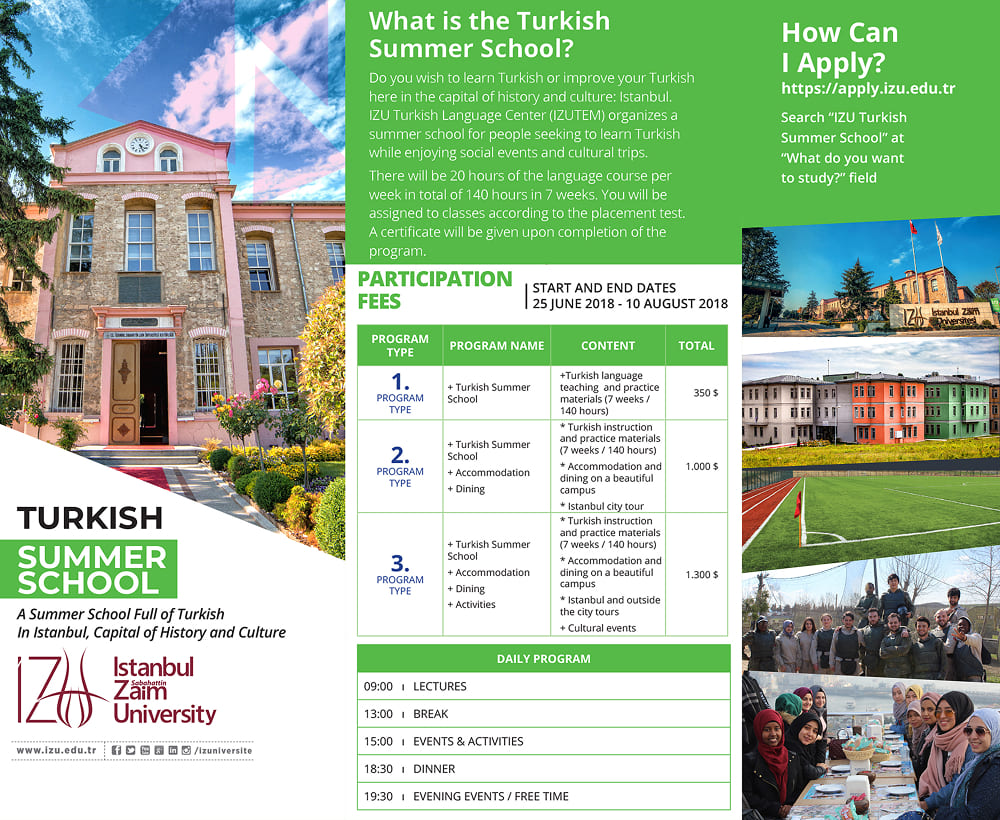 TURKISH SUMMER SCHOOL