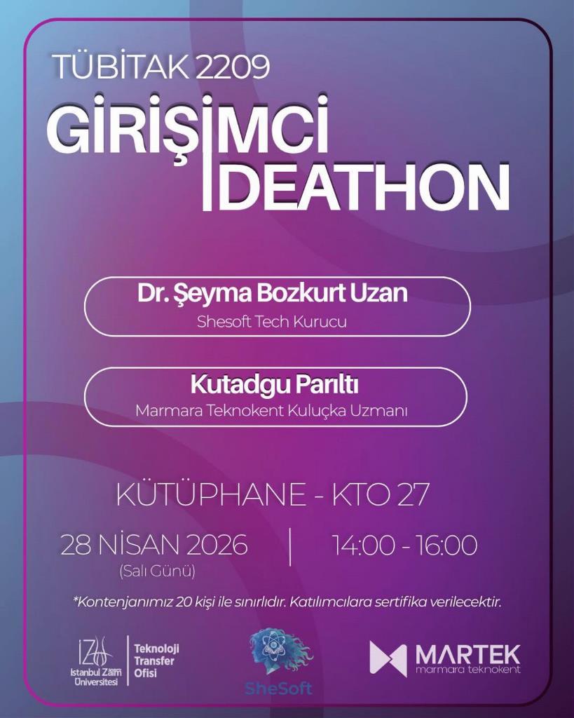 TÜBİTAK 2209-A Girişimcilik Ideathon Atölyesi TÜBİTAK 2209-A Girişimcilik Ideathon Atölyesi