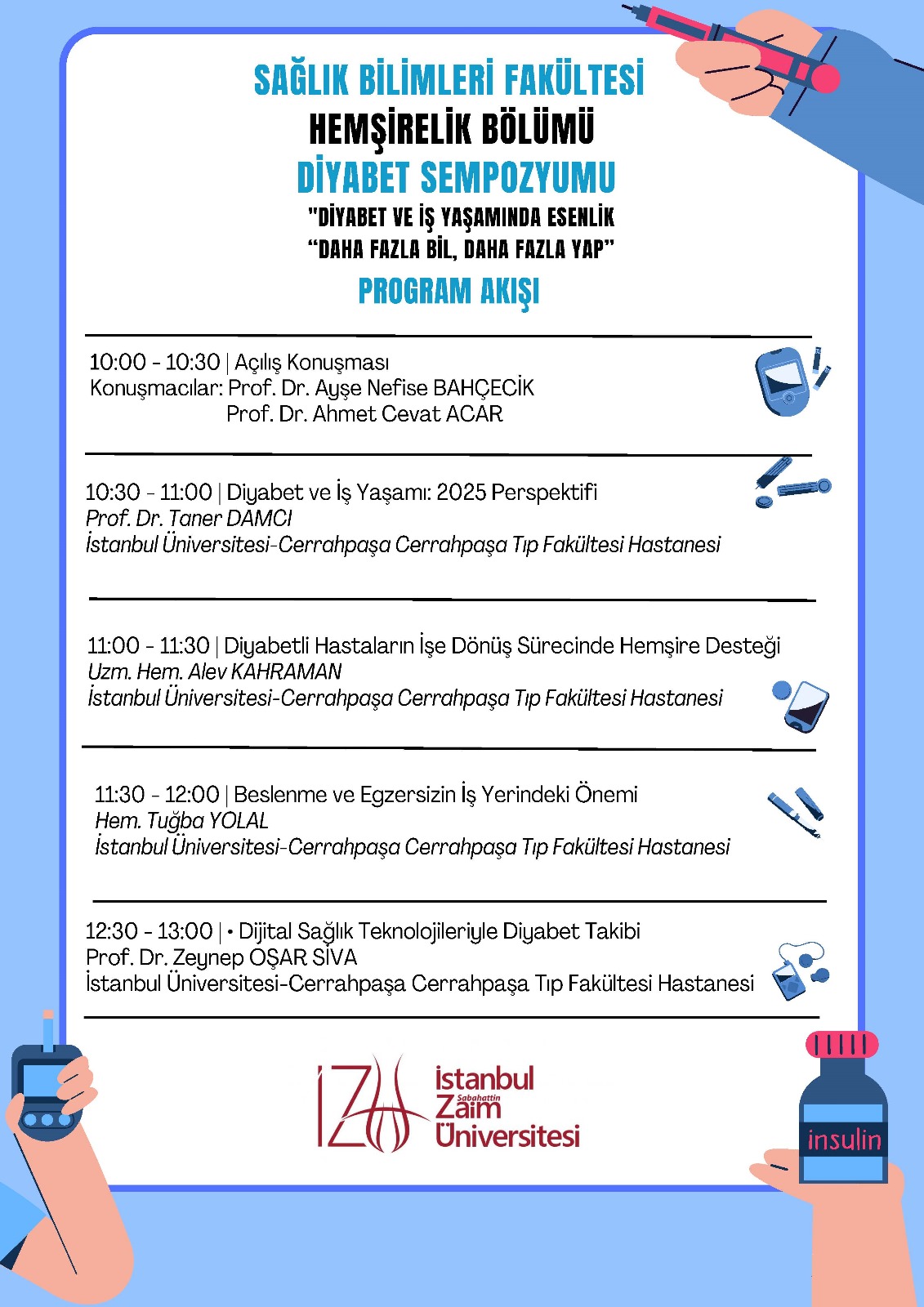 Diyabet Sempozyumu Programı Diyabet Sempozyumu Programı