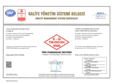 İZÜ Yönetim Sistemleri