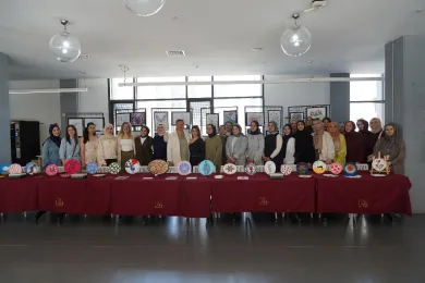 7. Sanata Yolculuk Sergisi Sanatseverlerle Buluştu
