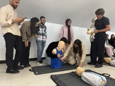 Özel Eğitim Bölümü Öğrencileri İlk Yardım Eğitimi Aldı