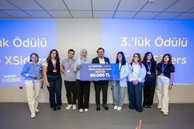 Öğrencimize LCW XSIDE Challengers’tan Üçüncülük Ödülü