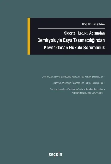 Doç. Dr. Barış Kaya'nın Yeni Kitabı Çıkmıştır