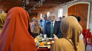 Rektör Küçük İdari Personelle Bir Araya Geldi
