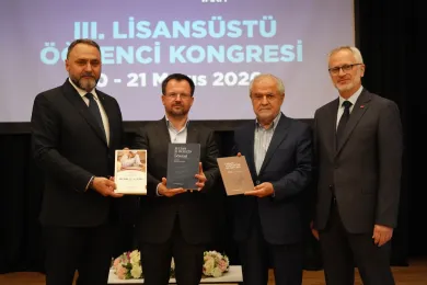 III. Lisansüstü Kongresi Şener Aktürk Konferansıyla Başladı
