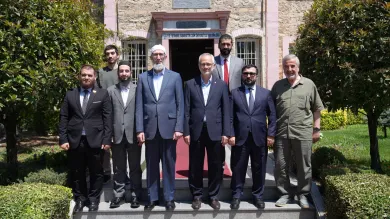 Suriye Evkaf Bakanlığı Heyeti İZÜ’deydi