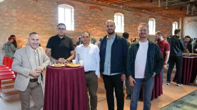 Rektör Küçük İdari Personelle Bir Araya Geldi