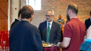 Rektör Küçük İdari Personelle Bir Araya Geldi