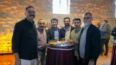Rektör Küçük İdari Personelle Bir Araya Geldi