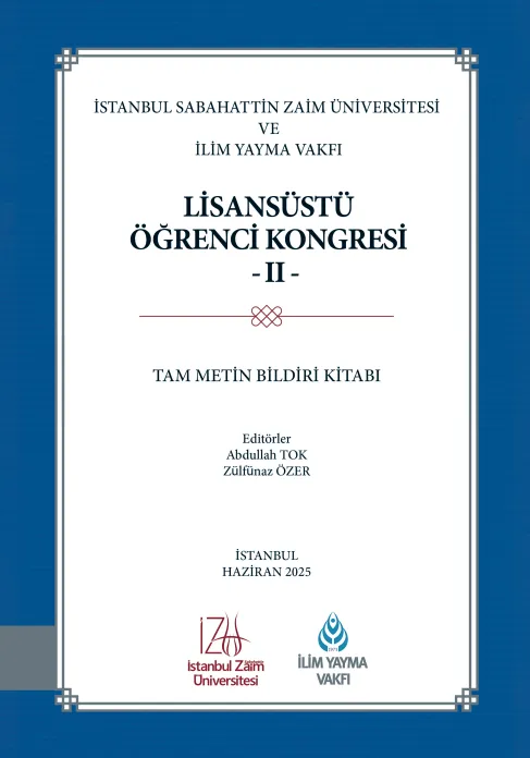 LİSANSÜSTÜ ÖĞRENCİ KONGRESİ -II