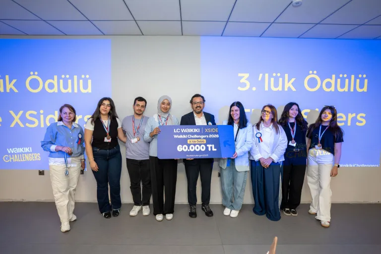 Öğrencimize LCW XSIDE Challengers’tan Üçüncülük Ödülü