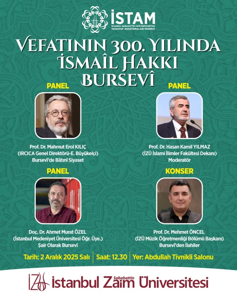 Vefatının 300. Yılında İsmail Hakkı Bursevî