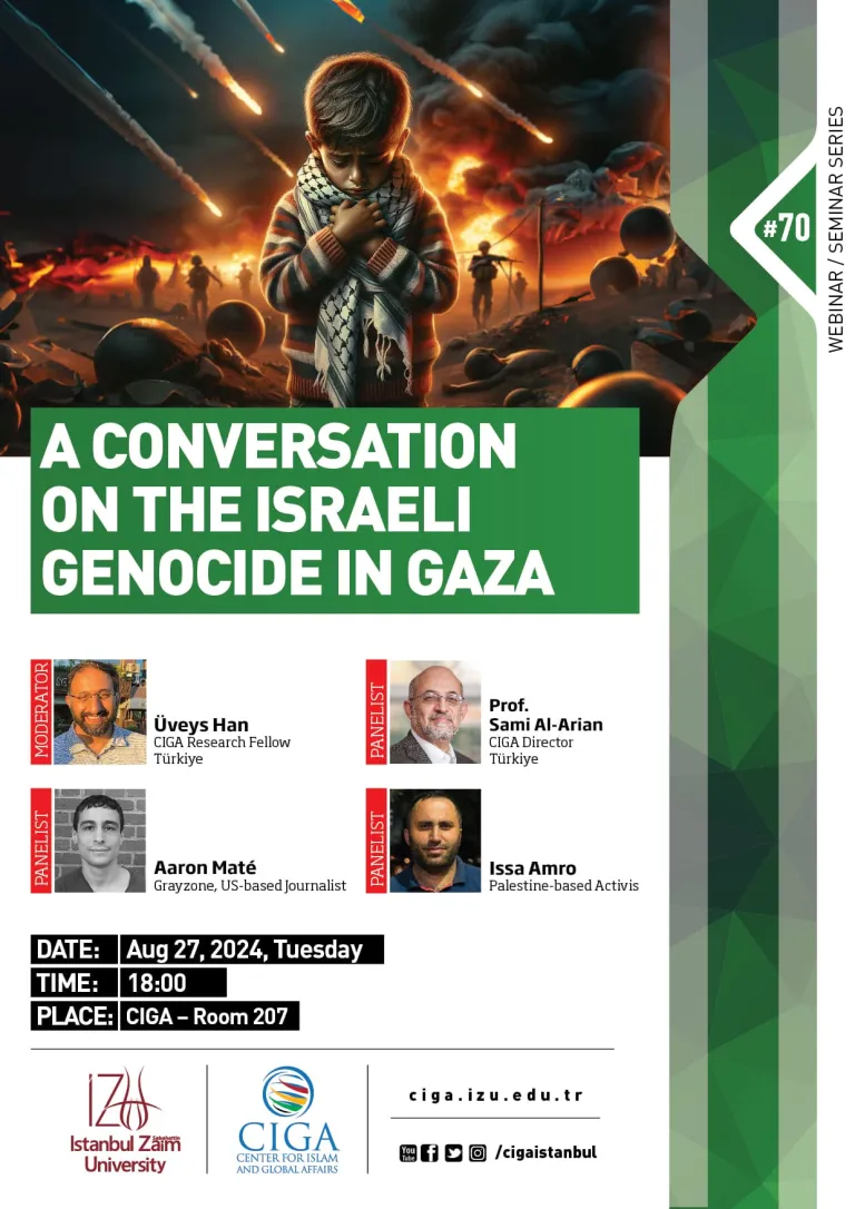 A CONVERSATION ON THE ISRAELI GENOCIDE IN GAZA