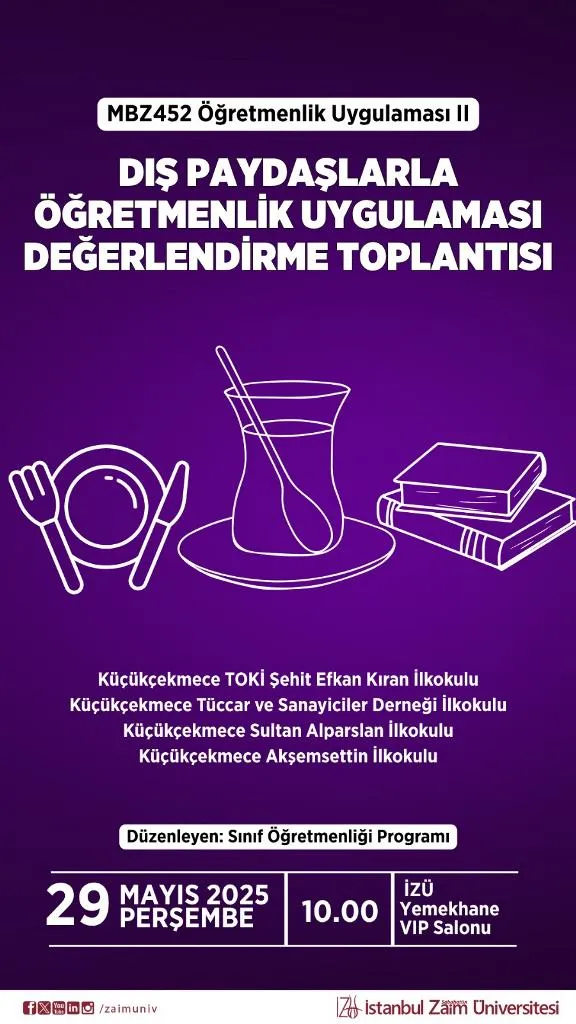 Dış Paydaşlarla Öğretmenlik Uygulaması