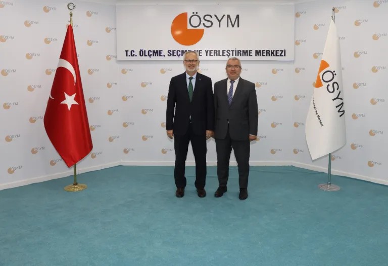 Rektör Küçük ÖSYM, YTB ve Ulusal Ajans'ı Ziyaret Etti