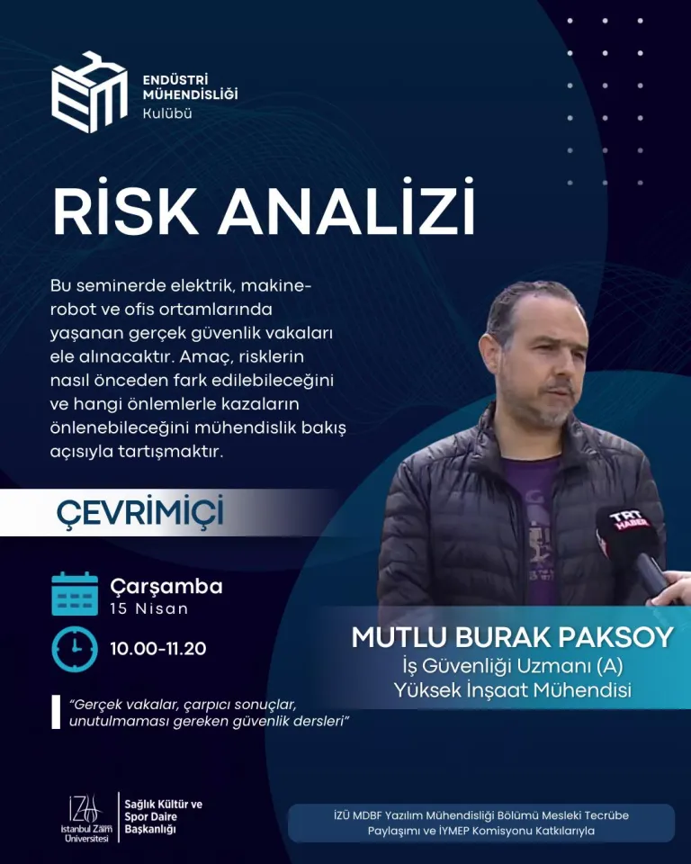 Risk Analizi Semineri (Çevrimiçi)