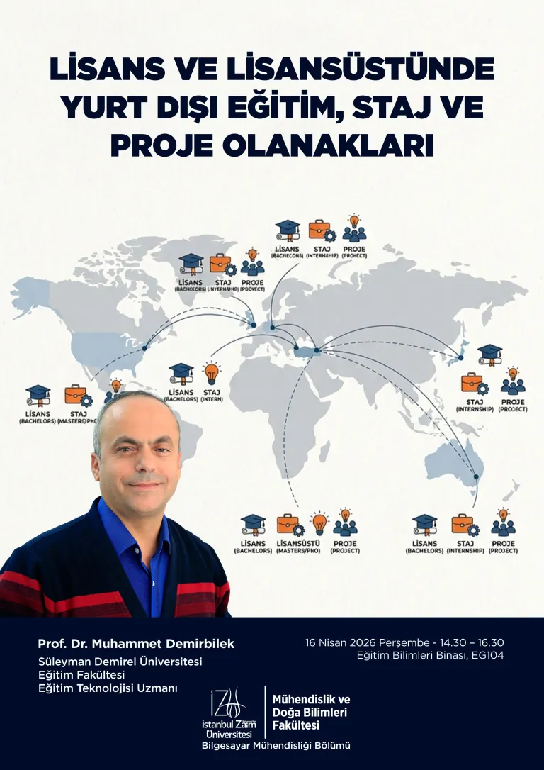 Lisans ve Lisansüstünde Yurt Dışı Eğitim, Staj ve Proje Olanakları