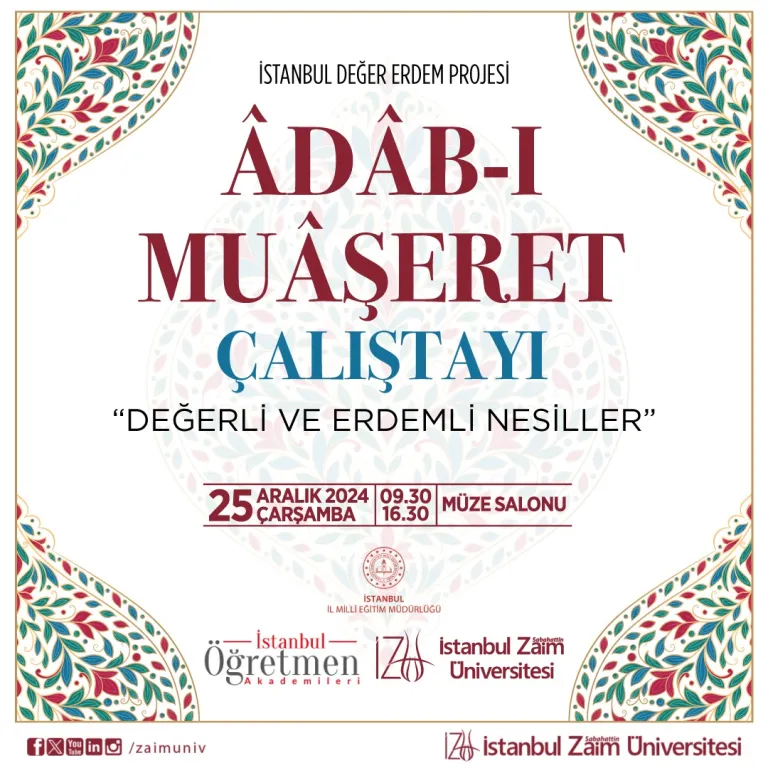 Âdâb-ı Muâşeret Çalıştayı