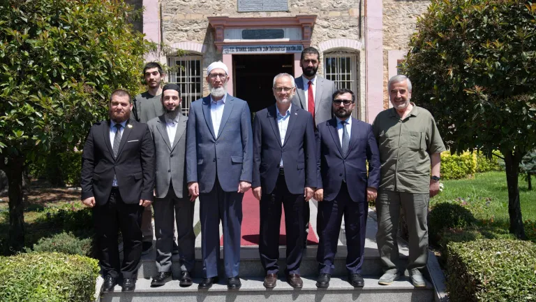 Suriye Evkaf Bakanlığı Heyeti İZÜ’deydi
