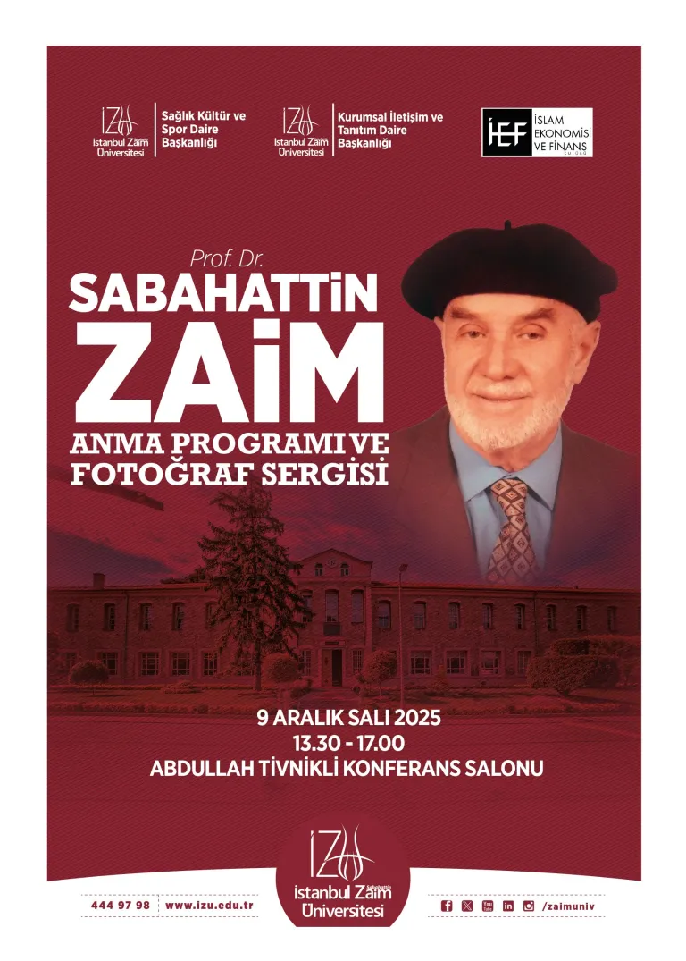 Sabahattin Zaim Anma Programı ve Fotoğraf Sergisi