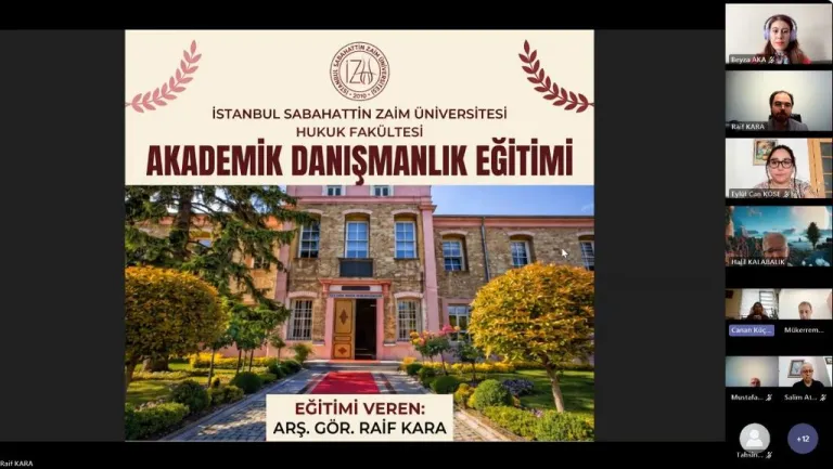 Hukuk Fakültemizde "Akademik Danışmanlık Eğitimi" Gerçekleştirilmiştir